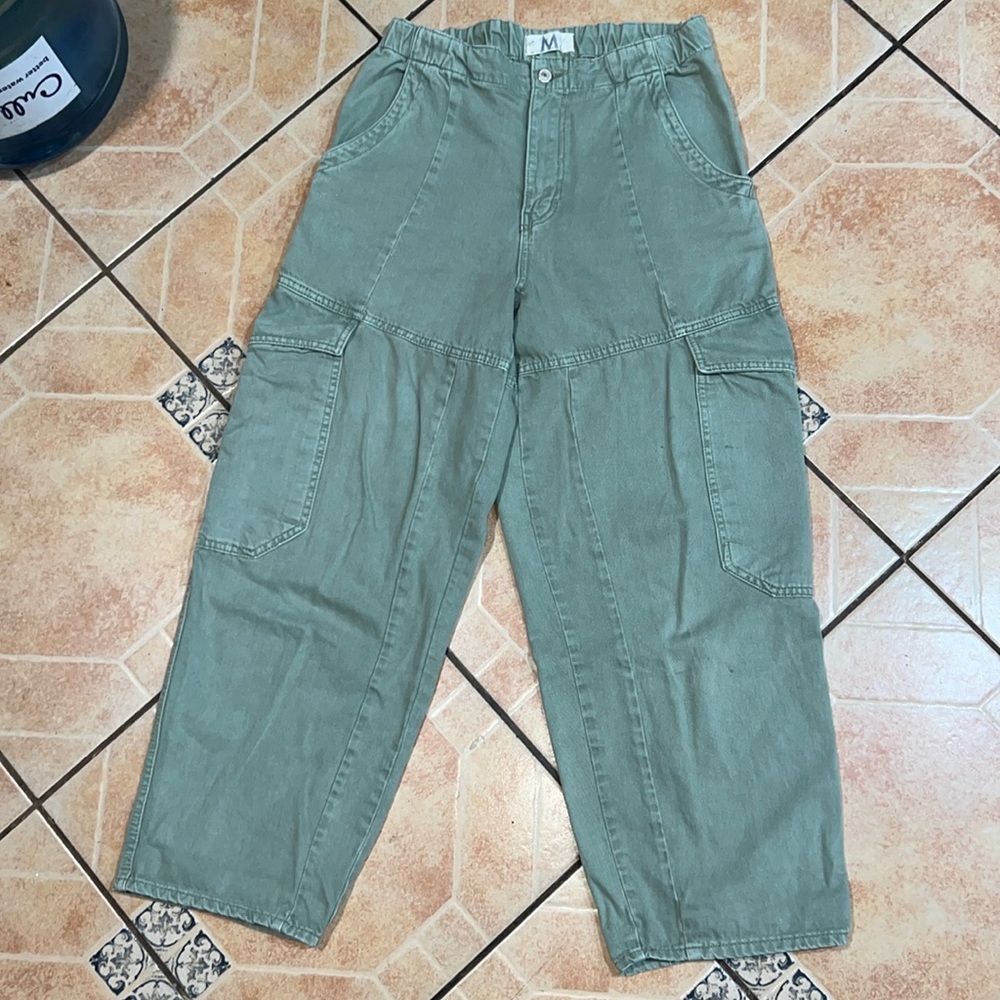 Free People wide leg jeans denim pants bottoms
